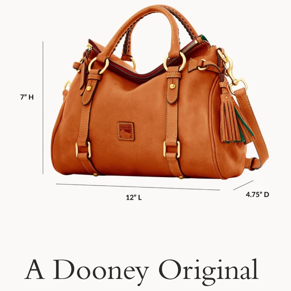 Dooney & Bourke Original Florentine Satchel - Picture 11 of 11